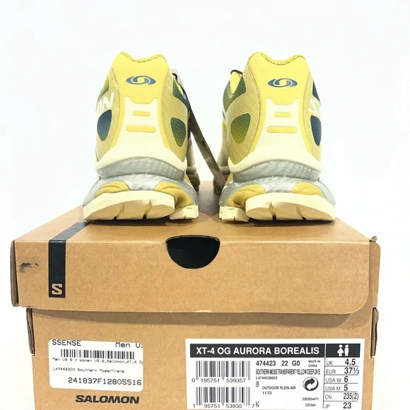 Solamon XT-4 Aurora Borealis sneakers unworn - Picture 3 of 6